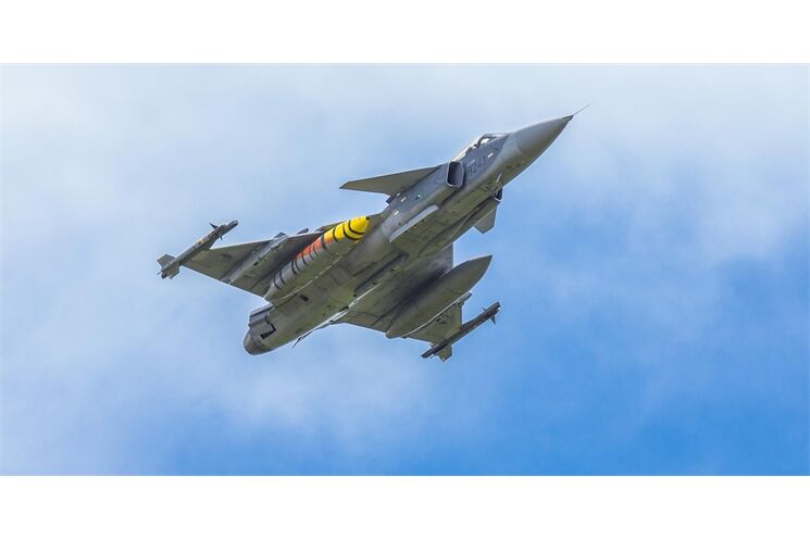 den ve vzduchu gripeny_foto ilustrační_Den ve vzduchu