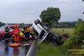 nehoda dodávka Čečkovice QAP foto HZSPK (2)