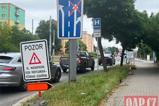 Rekonstrukce Masarykova ulice začala_0626_QAP (8)