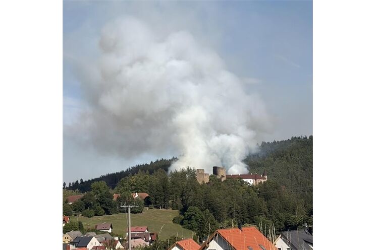 velký pozár velhartice les