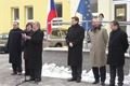 Starosta Blovic Jan Poduška přivítal všechny hosty 
