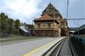 Vizualizace železniční stanice Plzeň Jižní předměstí 