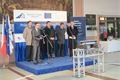 Slavnostní akt v nádražní hale železniční stanice Plzeň hl. n. 1 