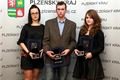 Sandra Křížková, Patrik Novák a Karolína Šimůnková