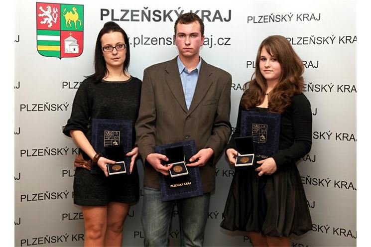 Sandra Křížková, Patrik Novák a Karolína Šimůnková