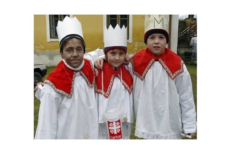 Tři králové 3, foto Charita ČR