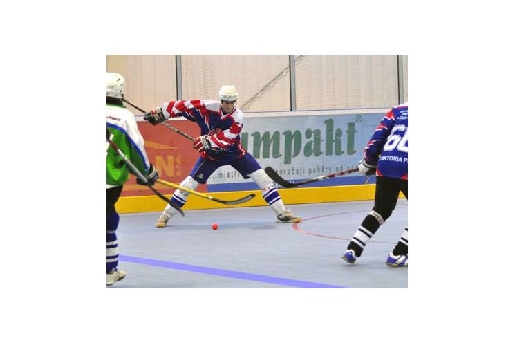 hokejbal, foto J. Kadaně, HBC Plzeň