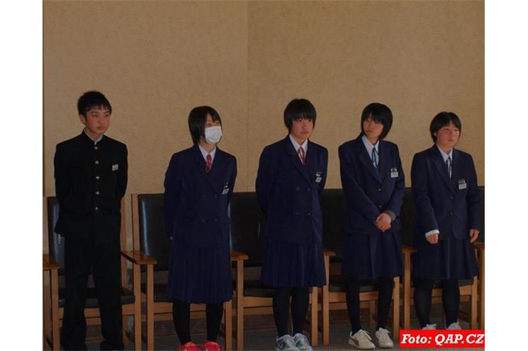 Návštěva dětí z Japonska