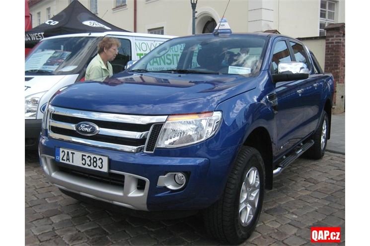 Nejnovější Ford Ranger je na plzeňském Autosalonu nepřehlédnutelný. 