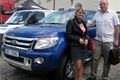 Nový model Ford Ranger nadchl pochopitelně i výkonnou ředitelku Kommersia West s. r. o. Ing. Kamilu Trojanovou a jednatele&#160; společnosti Ing. Oldřicha Mesároše.
