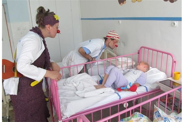 klauni v nemocnici Rokycany klauni v nemocnici Rokycany