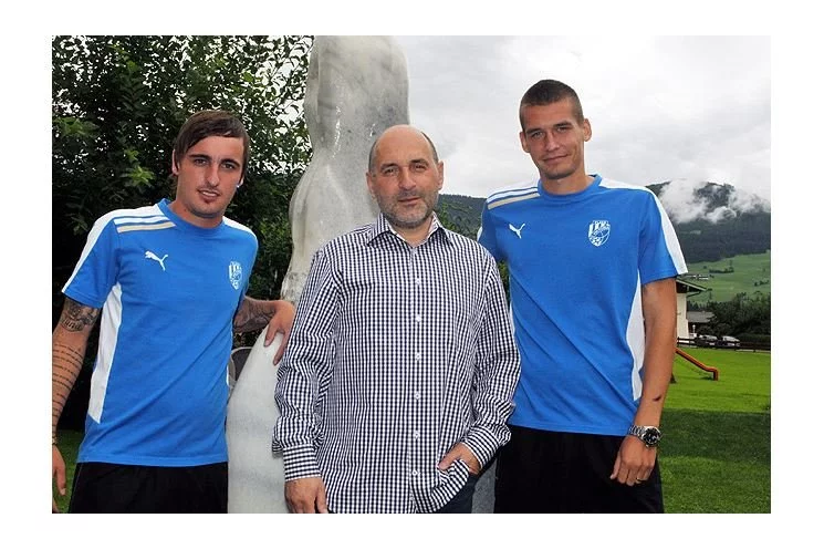 Zeman a Hejda, foto FC Viktoria Plzeň Zeman a Hejda, foto FC Viktoria Plzeň