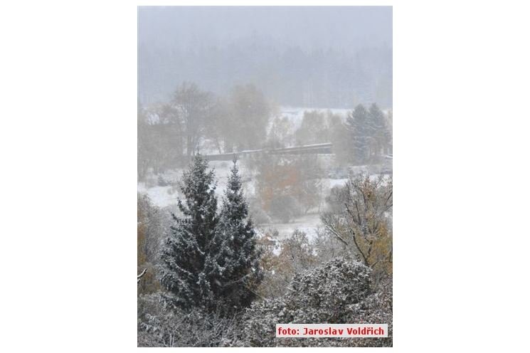 Zima dorazila v sobotu 27. října na Železnou Rudu Zima dorazila v sobotu 27. října na Železnou Rudu