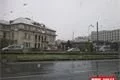 V Plzni se v sobotu 27. října střídal sníh s deštěm... 