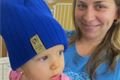 nová fanynka HC Škoda Plzeň Adrianka Keřlíková a maminka Dagmar