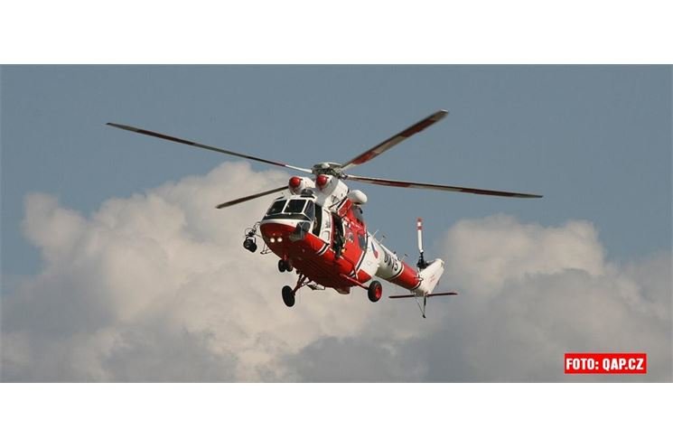 vrtulník záchranná služba foto QAP.CZ
