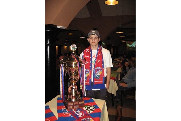 fotbalista fanoušek Karel