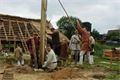  Historický park Bärnau Tachov - denně se tu staví, se stavbou pomáhají i dobrovolníci v autentických dobových kostýmech 