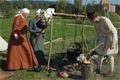 Historický park Bärnau Tachov - život tu předvádí dobrovolníci v autentických dobových kostýmech
