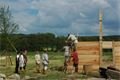 Historický park Bärnau Tachov - život tu předvádí dobrovolníci v autentických dobových kostýmech 