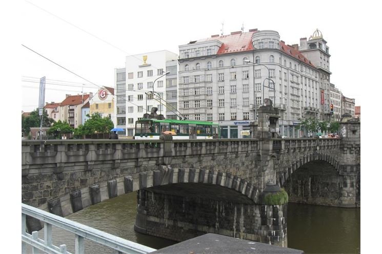 MHD zmizí z Wilsonova mostu 24.července MHD zmizí z Wilsonova mostu 24.července