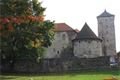 Vodní hrad Švihov. 