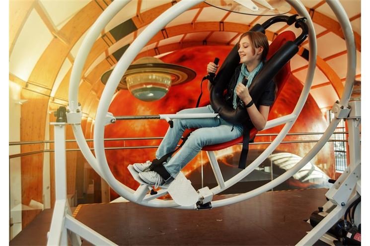 Gyroskop v prvním českém 3D Planetáriu.&#160;