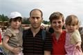  Historický víkend 2010 - Jana Šimůnková s manželem a dcerkami Alenkou a Kačenkou&#160; 