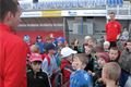 Závěrečný trénink v DOOSAN Aréně v projektu Pojďme sportovat s Viktorkou.