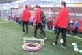 Závěrečný trénink v DOOSAN Aréně v projektu Pojďme sportovat s Viktorkou.