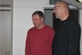 Do kabiny se na nové naděje přišel před tréninkem podívat i trenér Pavel Vrba.