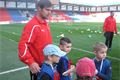 Závěrečný trénink v DOOSAN Aréně v projektu Pojďme sportovat s Viktorkou.