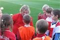 Závěrečný trénink v DOOSAN Aréně v projektu Pojďme sportovat s Viktorkou.