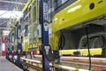 Technická kontrola nové tramvaje Vario LF 2/2 IN v depu tramvají na Slovanech 25.10. 