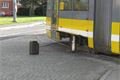Tramvaj vykolejila na konečné linky číslo 1 na náměstí Milady Horákové.