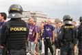 Doprovod fanoušků fotbalového Mariboru na stadion 20.8.2013.