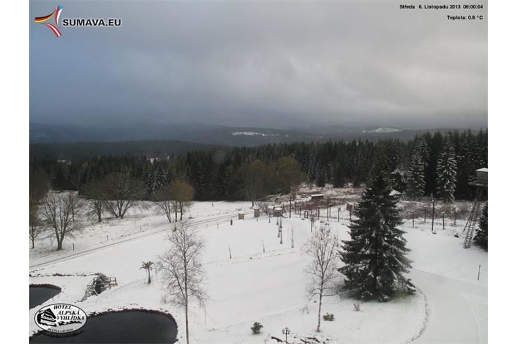 Šumava, Bučina, 6.11., zdroj: www.sumava.eu 