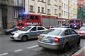 Zásah u požáru v bytě v Dobrovského ulici. 