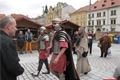Na Martinské trhy dorazil i Svatý Martin s družinou. 
