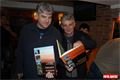 Jan Hajšman a Jaroslav Vogeltanz s novými publikacemi vydavatelství Starý most. 