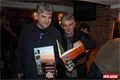 Jan Hajšman a Jaroslav Vogeltanz s novými publikacemi vydavatelství Starý most. 