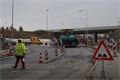 Stavba nového kruhového objezdu u Koterova jde finále. 