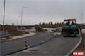 Stavba nového kruhového objezdu u Koterova jde finále. 