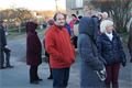 Protest proti demolici domu číslo 40 v Luční ulici na Roudné.