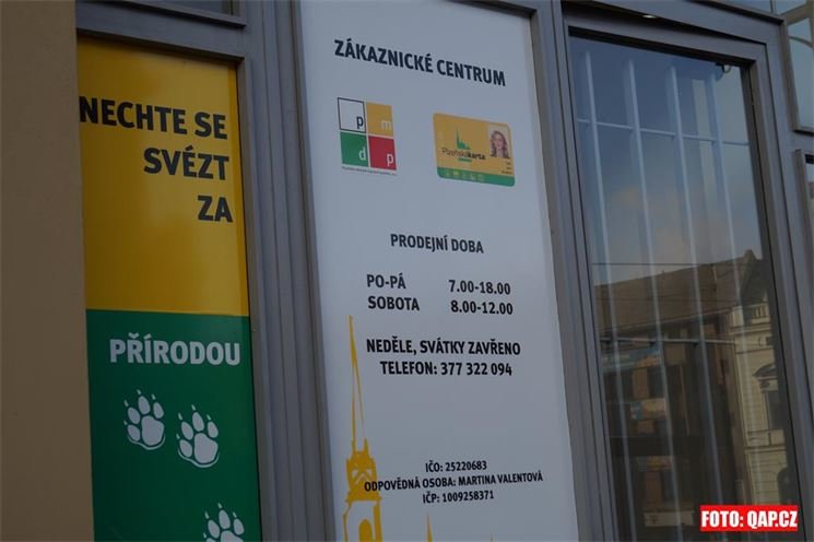 Nové zákaznické centrum PMDP na Klatovské u křižovatky U Práce. Nové zákaznické centrum PMDP na Klatovské u křižovatky U Práce.
