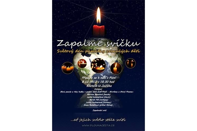 Zapalme svíci Plzeň 2013