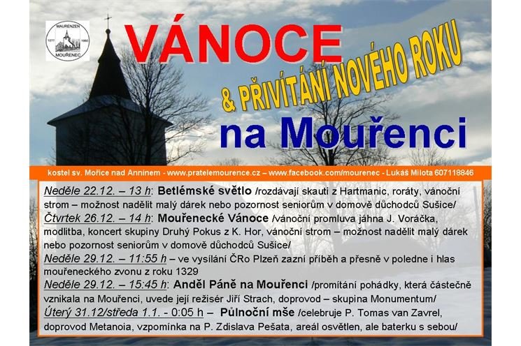 vanoce na mourenci vanoce na mourenci