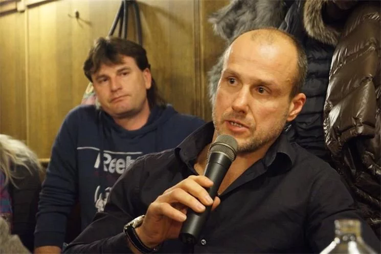 Setkání vedení a hráčů HC Škoda Plzeň s fanoušky.