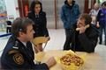 Všichni si mohli vyzkoušet, jestli umí správně nahlásit událost na tísňovou linku...