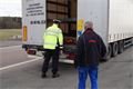 Policejní kontroly na hlavním tahu u Losiné.